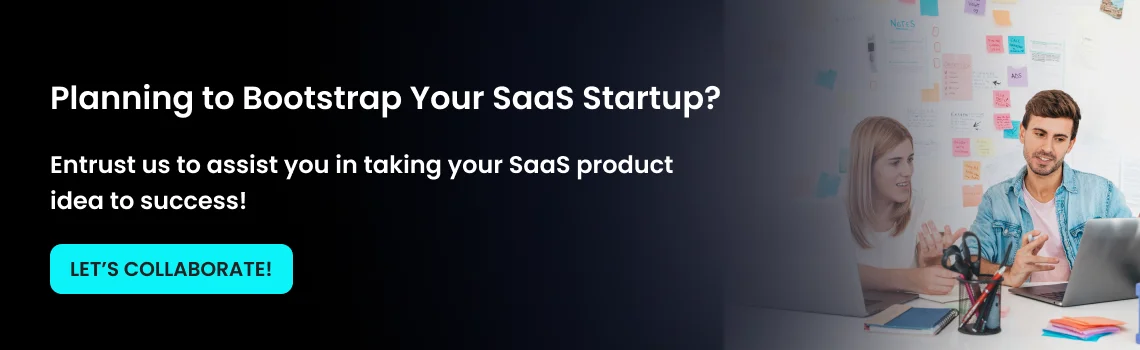 bootstrap saas startup cta